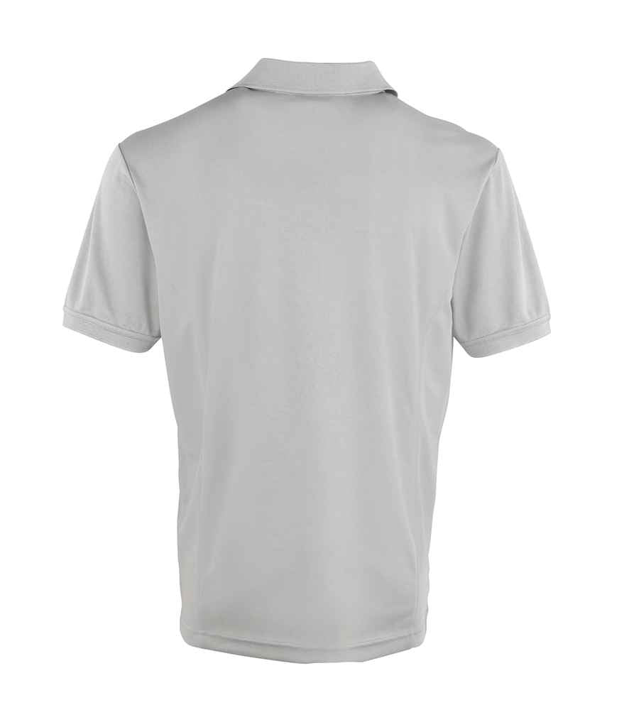 100% Polyester Polo Shirt - Light Grey