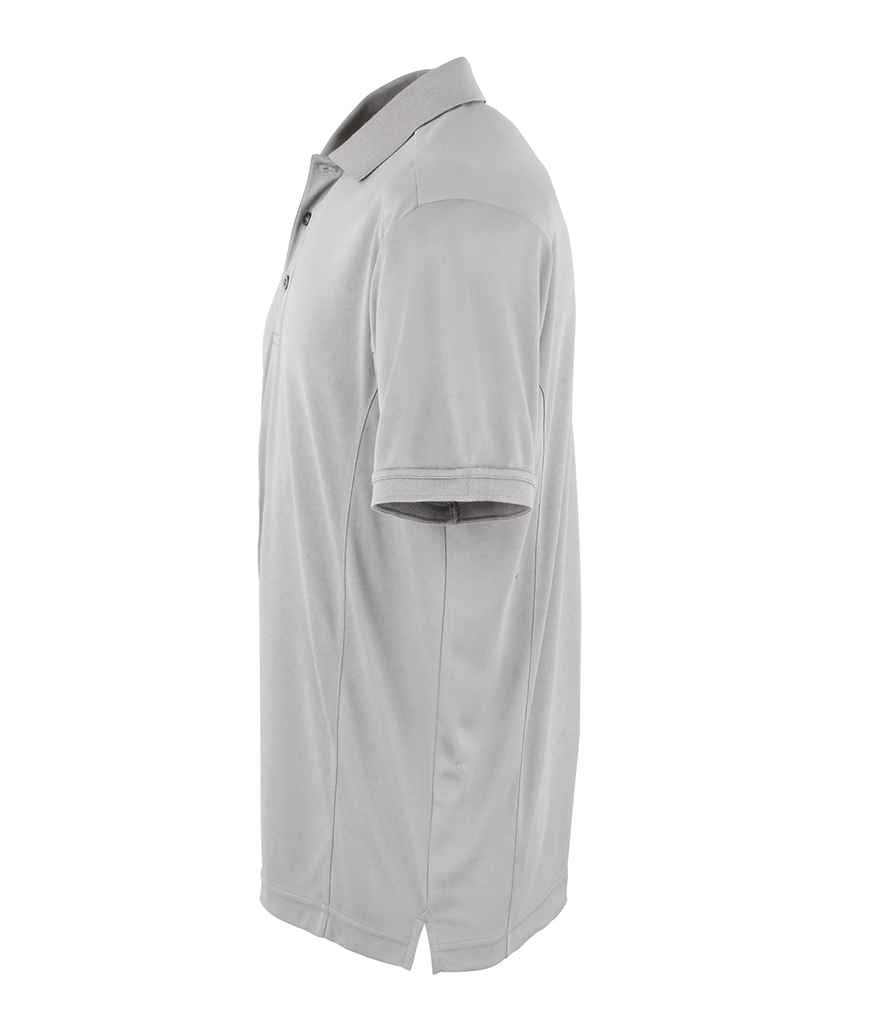 100% Polyester Polo Shirt - Light Grey