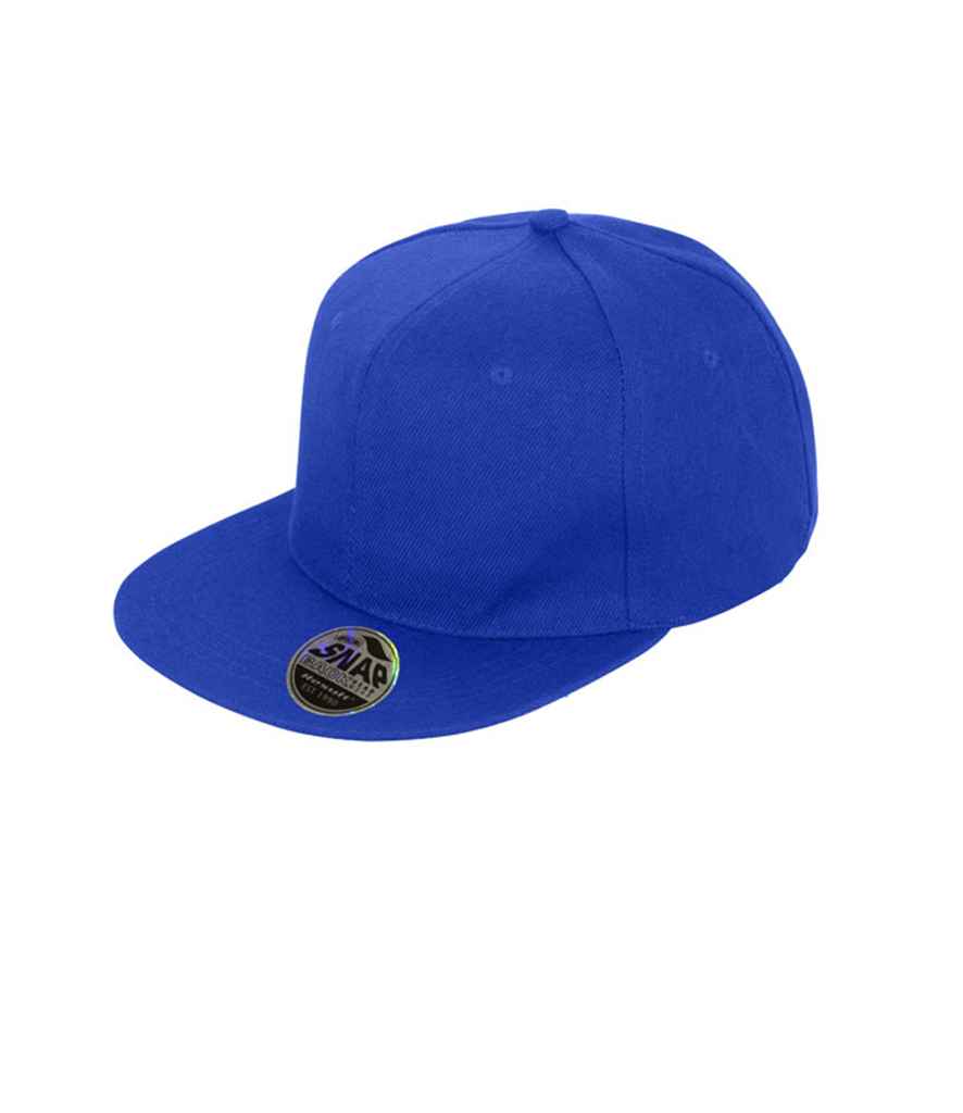 Premium Snap-back Cap 6 Panel - With Front Centre Embroidery