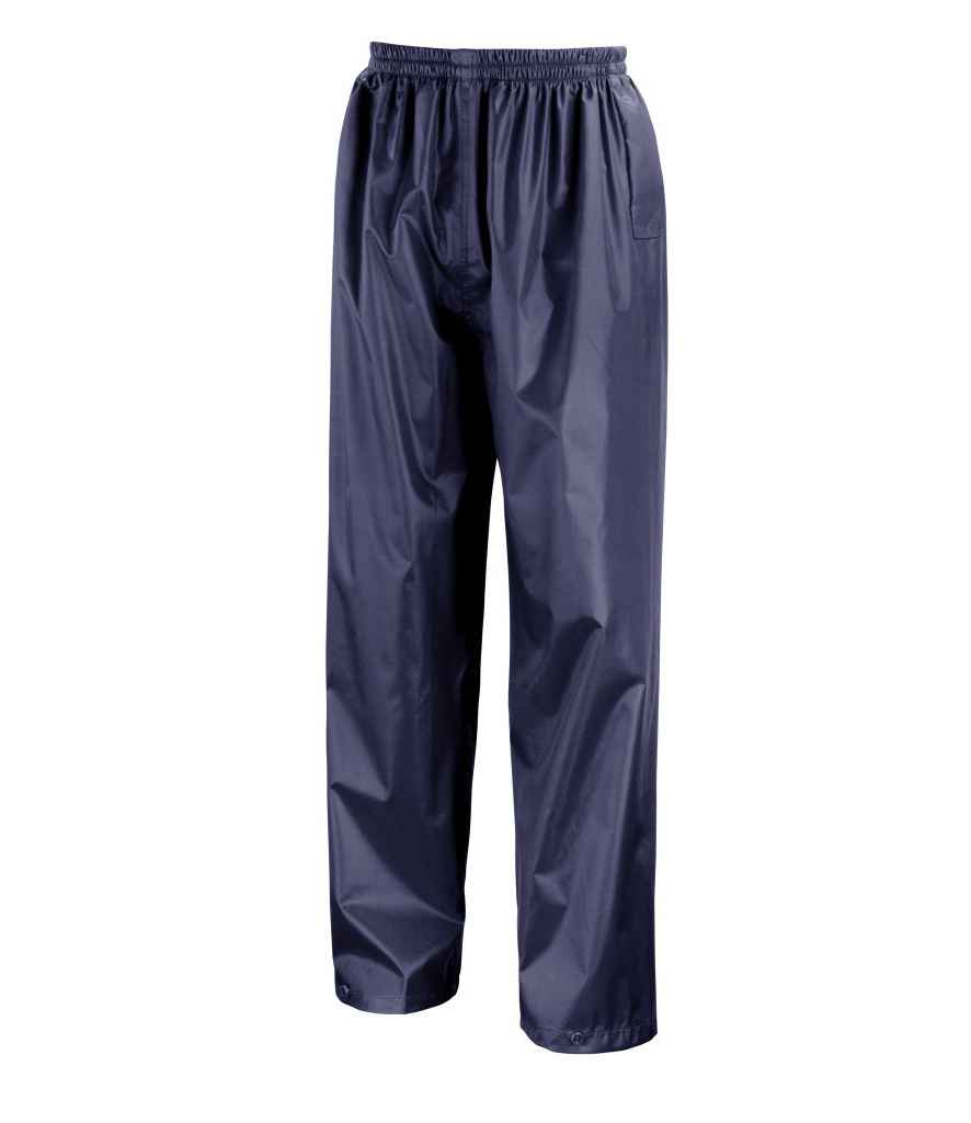 Water Proof Hooded Coat & Trousers - NAVY BLUE
