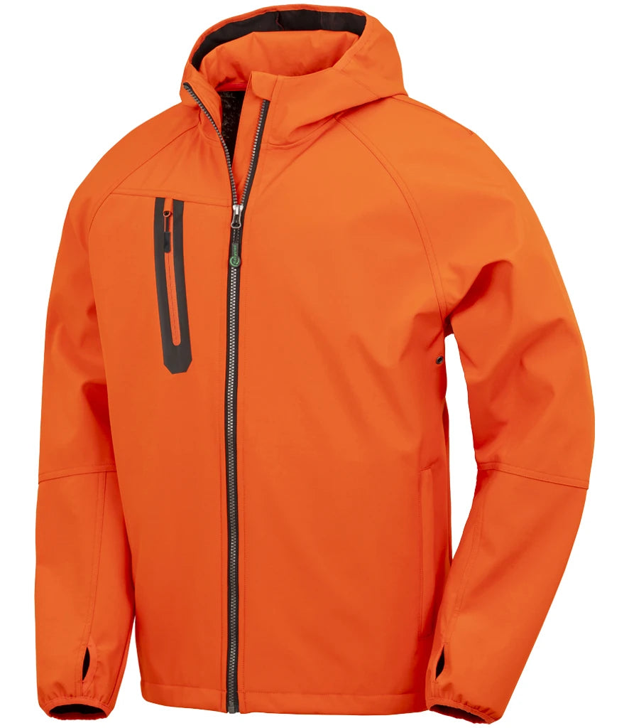 Softshell Jacket Wind & Shower Proof 3 Layer with Hood