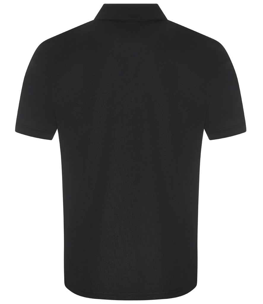 100% Polyester Polo Shirt - Black