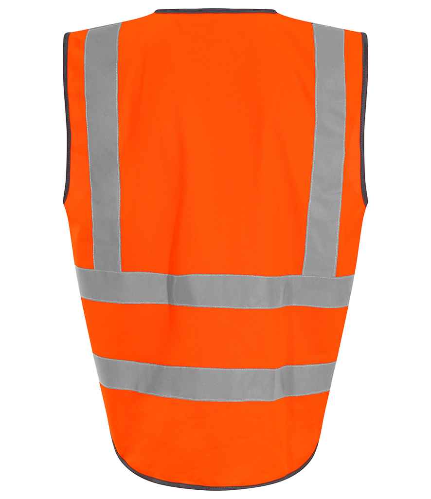 High Visibility Executive Waistcoat Vest - Yellow | Orange
