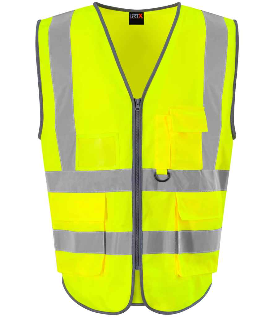 High Visibility Executive Waistcoat Vest - Yellow | Orange