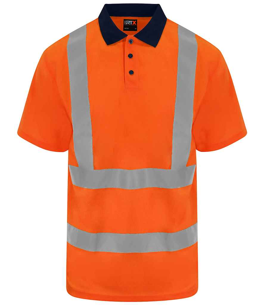 High Visibility Polo Shirt (Yellow & Orange)