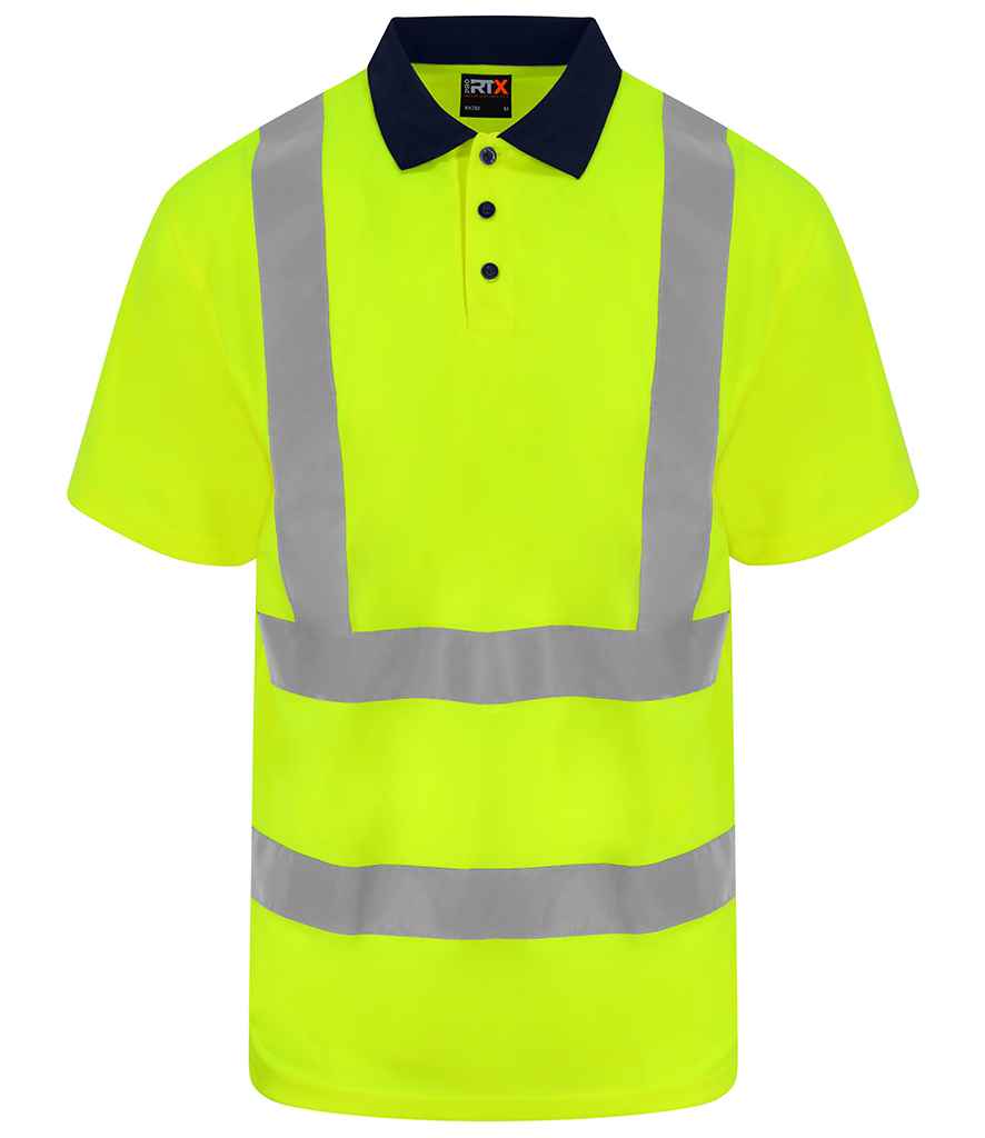 High Visibility Polo Shirt (Yellow & Orange)