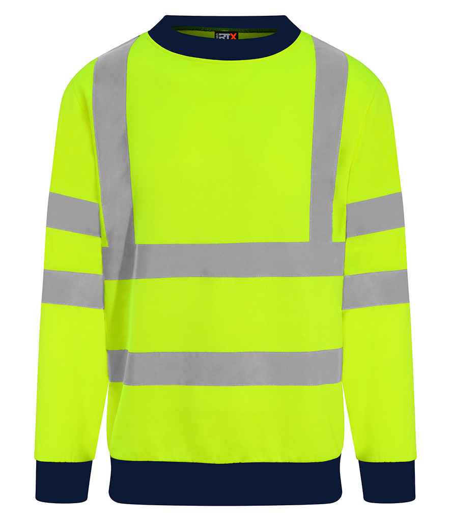High Visibility Sweatshirt - Yellow | Orange