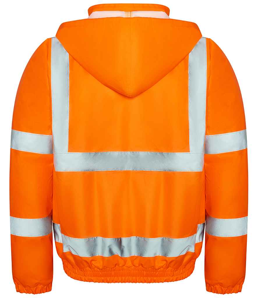 High Visibility Bomber Jacket - Yellow | Orange
