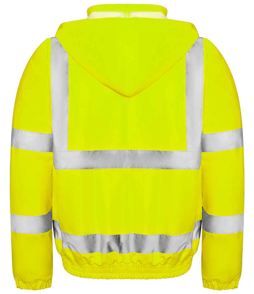 High Visibility Bomber Jacket - Yellow | Orange