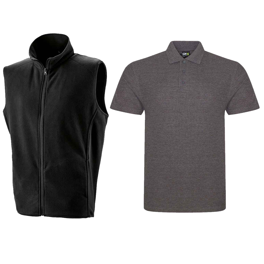 SAVER DEAL :: 3 POLO SHIRTS | 1 FLEECE GILET