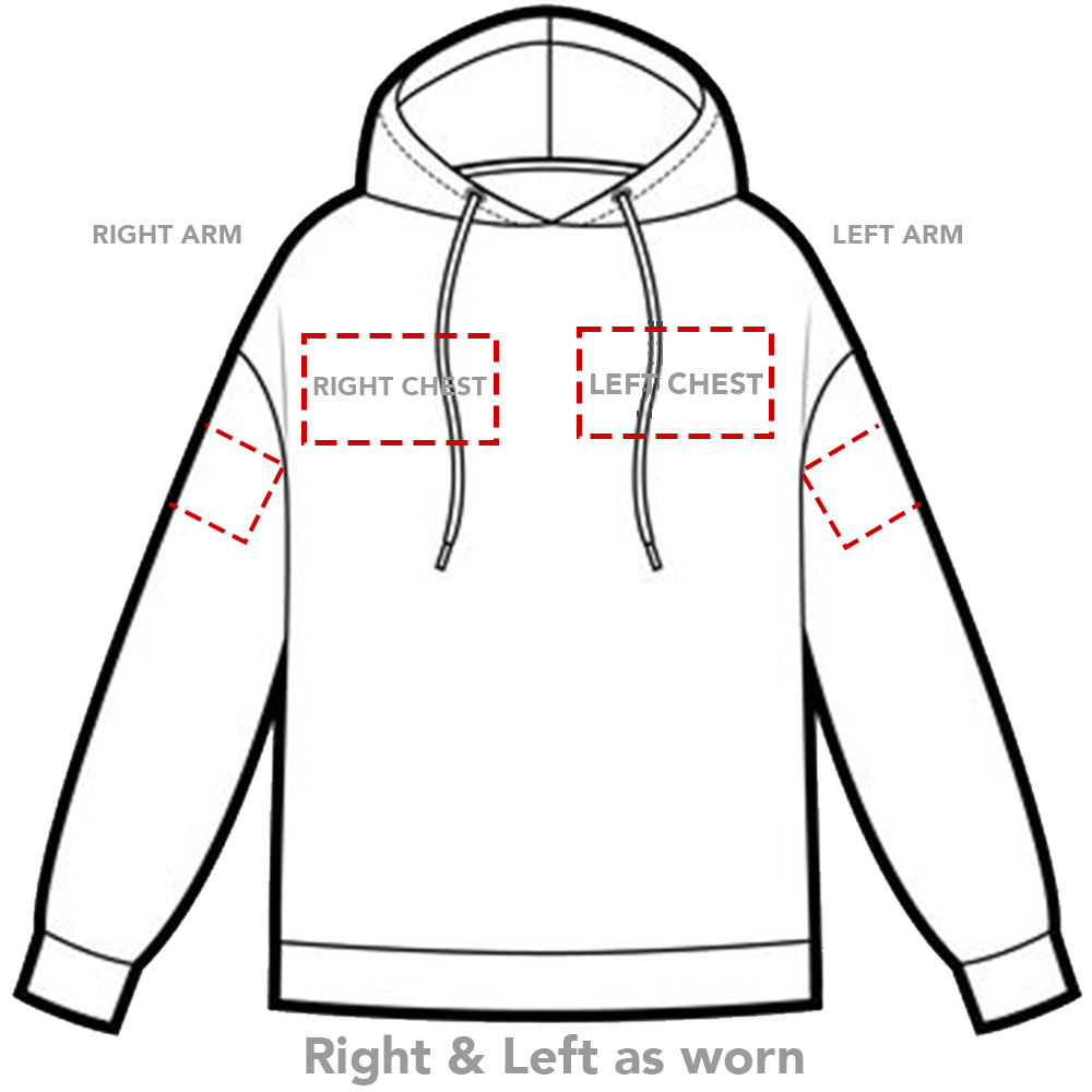 ZIP UP Hoodie - Blue
