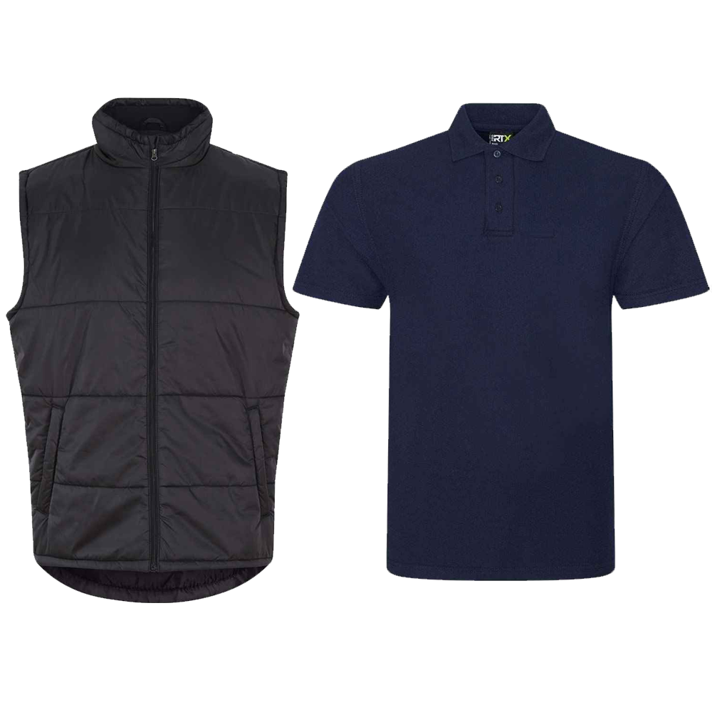 SAVER DEAL :: 3 POLO SHIRTS | 1 BODYWARMER