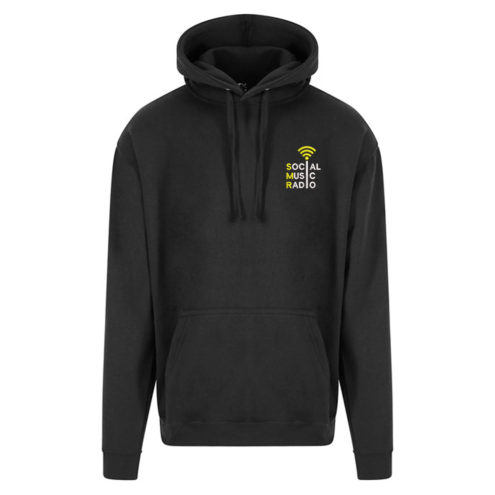 Social Music Radio - Black HOODIE