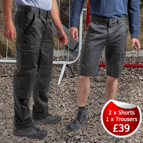 SAVER DEAL :: 2 x SHORTS | 1 x PRO TROUSERS