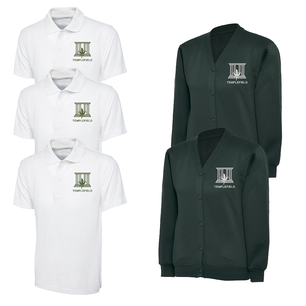 2 x Cardigans | 3 x Polo shirts Deal