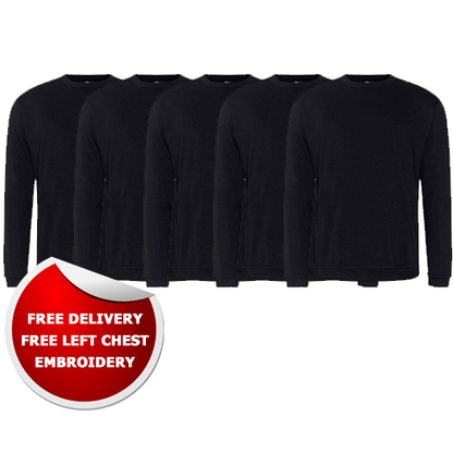 5 x Sweatshirts - Colour & Size Options Available