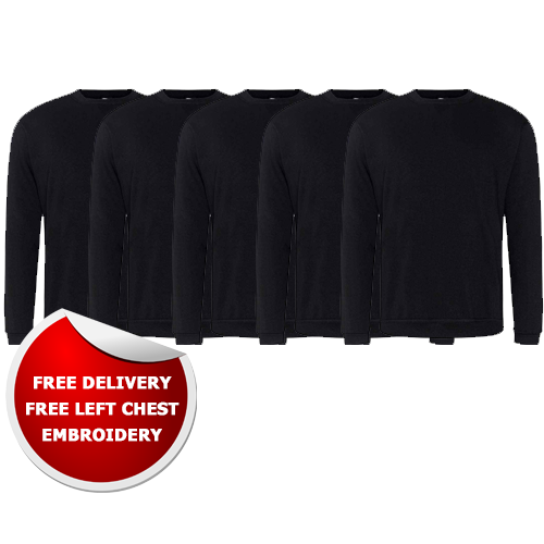5 x Sweatshirts - Colour & Size Options Available