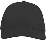 Cap Black 6 Panel - With Front Centre Embroidery