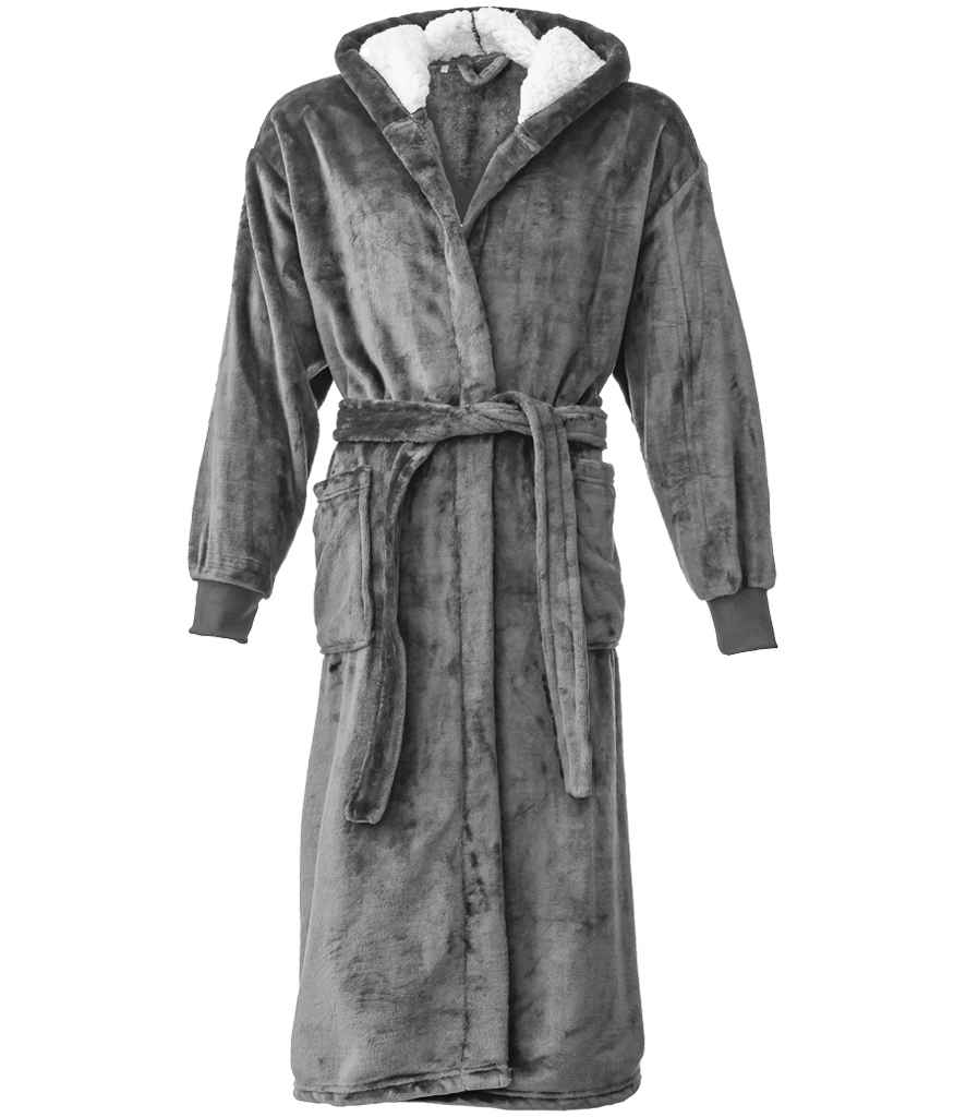 Unisex Hooded Cuffed Robe