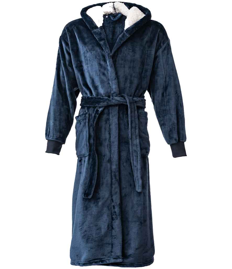Unisex Hooded Cuffed Robe