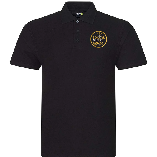 Social Music Radio - Black POLO