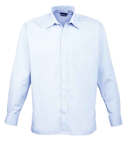 Long Sleeve Poplin Shirt - Left Chest Pocket