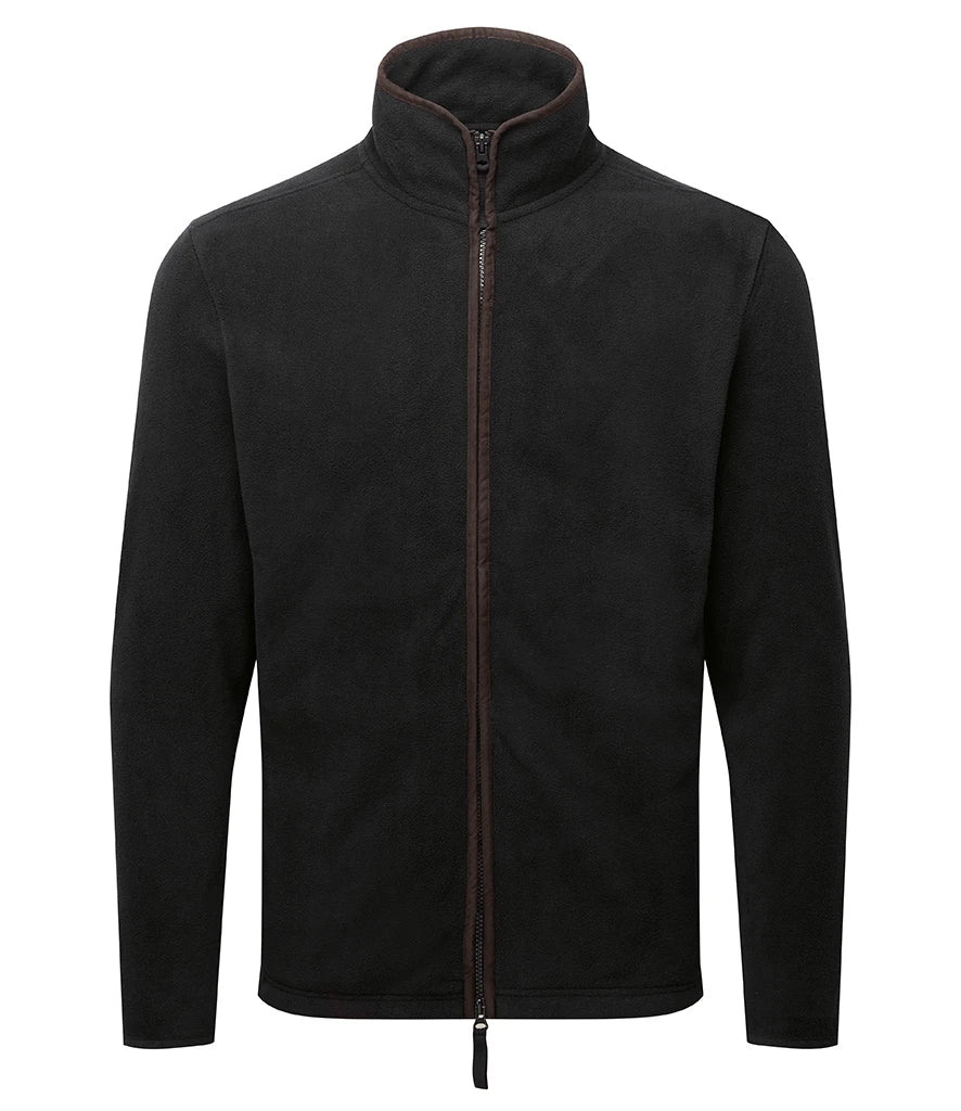 Trimmed Contrast Fleece Jacket - colour variant
