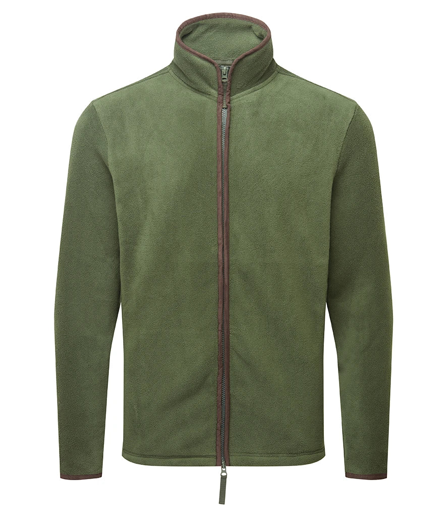 Trimmed Contrast Fleece Jacket - colour variant