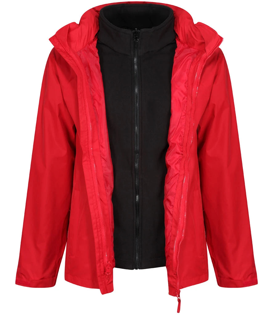 3-in-1 Waterproof Coat with removable fleece jacket
