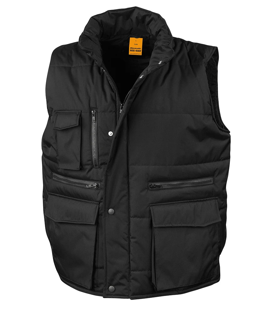 1 x Multi-Pocket BodyWarmer AND 2 x Sweatshirt - LEFT CHEST LOGO INCLUDED