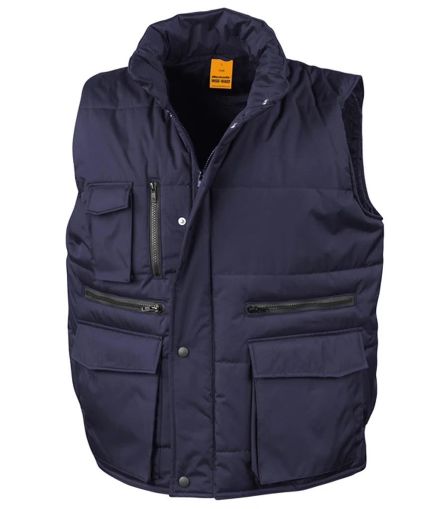 1 x Multi-Pocket BodyWarmer AND 2 x Sweatshirt - LEFT CHEST LOGO INCLUDED