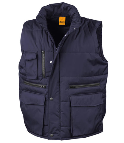 1 x Multi-Pocket BodyWarmer AND 2 x Sweatshirt - LEFT CHEST LOGO INCLUDED