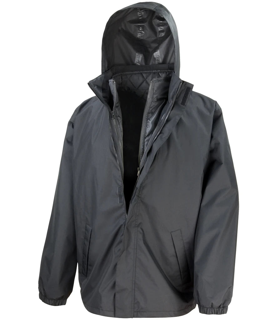 3-in-1 Waterproof Coat with removable bodywarmer
