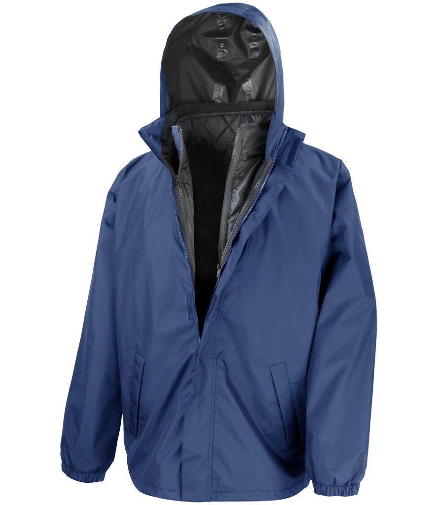3-in-1 Waterproof Coat with removable bodywarmer