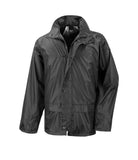 Water Proof Hooded Coat & Trousers - Black