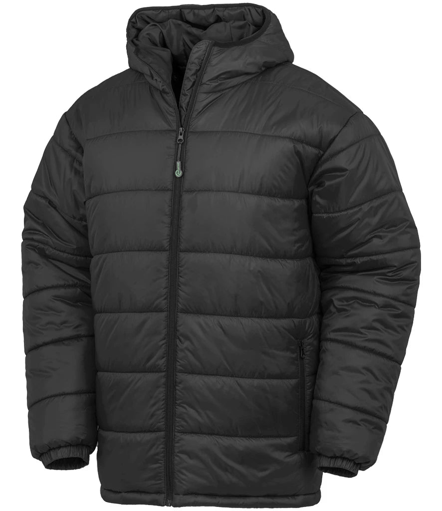Padded Parka Coat Full Length