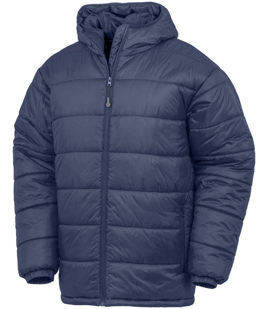 Padded Parka Coat Full Length