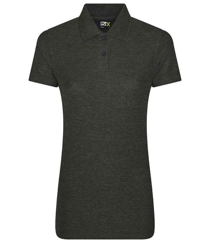 Ladies Polo Shirt - Charcoal Grey