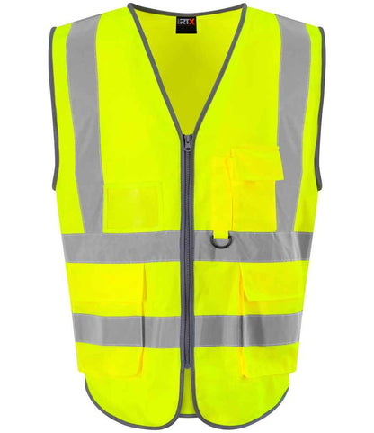 High Visibility Executive Waistcoat Vest - Yellow | Orange