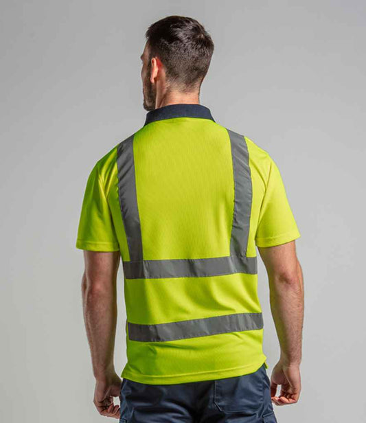 High Visibility Polo Shirt (Yellow & Orange)