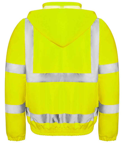 High Visibility Bomber Jacket - Yellow | Orange