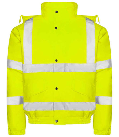 High Visibility Bomber Jacket - Yellow | Orange