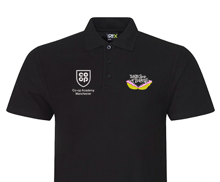 COOP ACADEMY | Polo Shirt - Black