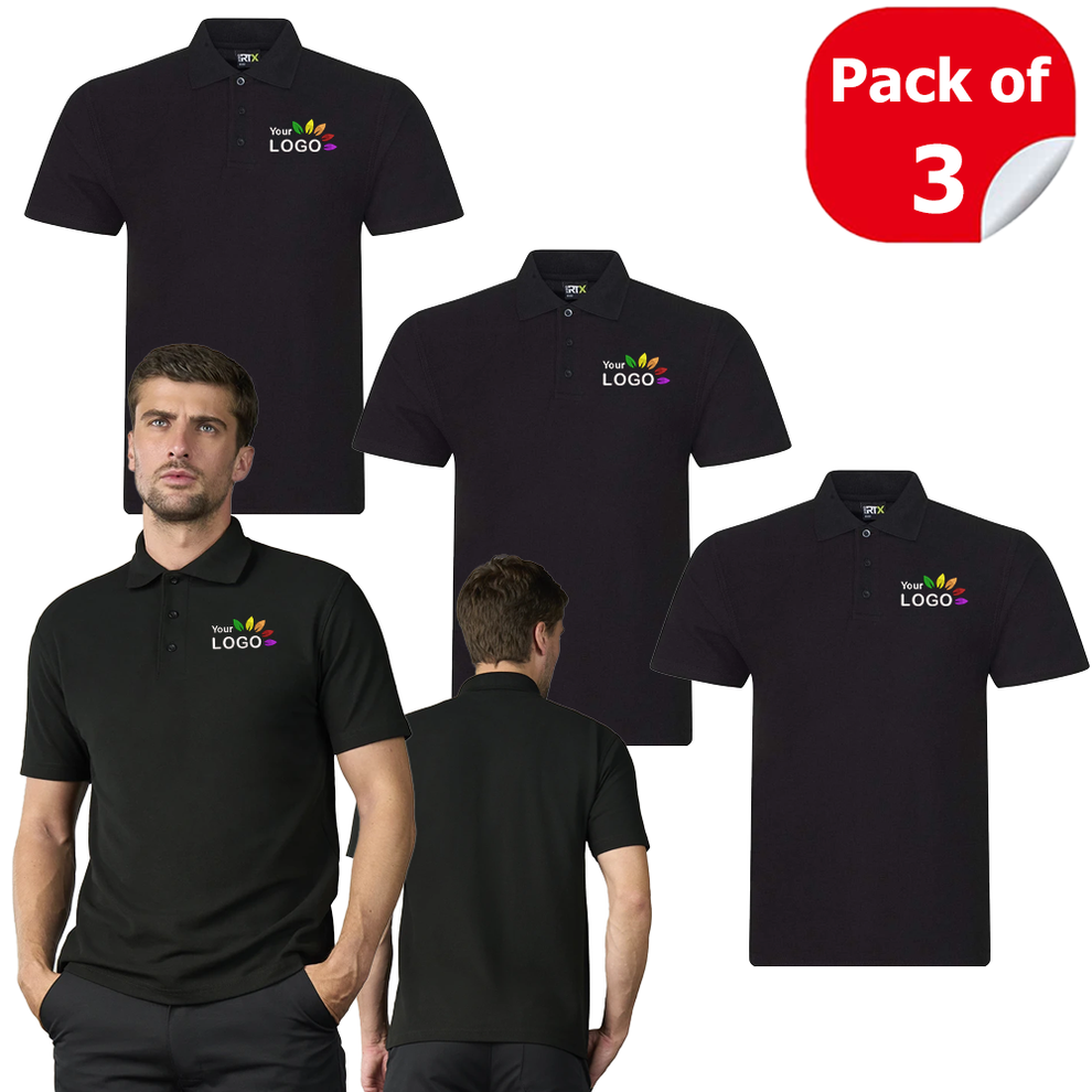 3 x POLO SHIRTS DEAL - colour options available – CustomisedStuff