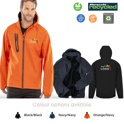 Softshell Jacket Wind & Shower Proof 3 Layer with Hood