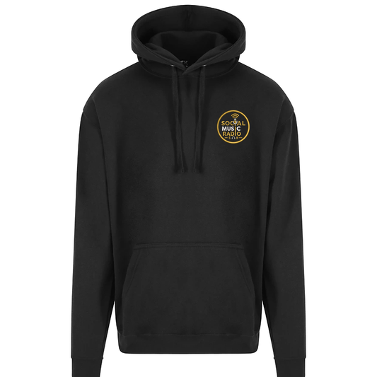 Social Music Radio - Black HOODIE