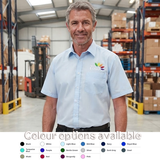 Short Sleeve Poplin Shirt