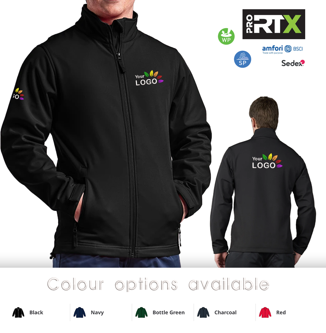 Softshell Jacket Wind & Shower Proof Two Layer