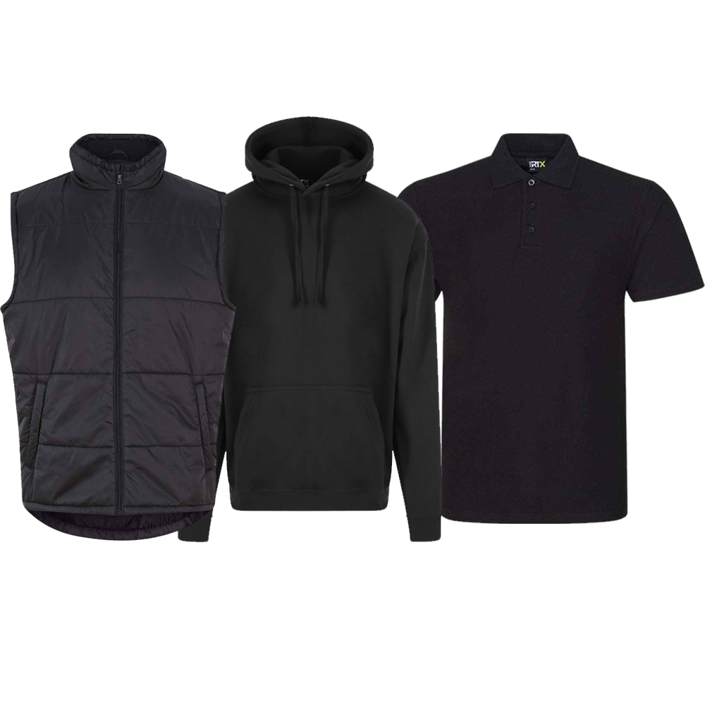 SAVER DEAL :: 2 POLOS | 1 HOODIE | 1 BODYWARMER