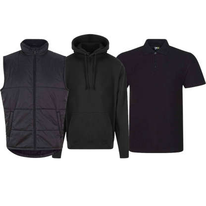 SAVER DEAL :: 2 POLOS | 1 HOODIE | 1 BODYWARMER